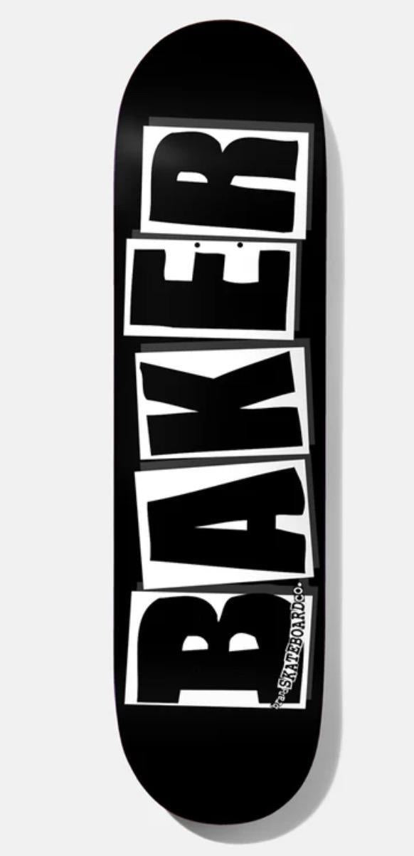 Baker Brand Logo Blk/Wht 8.25