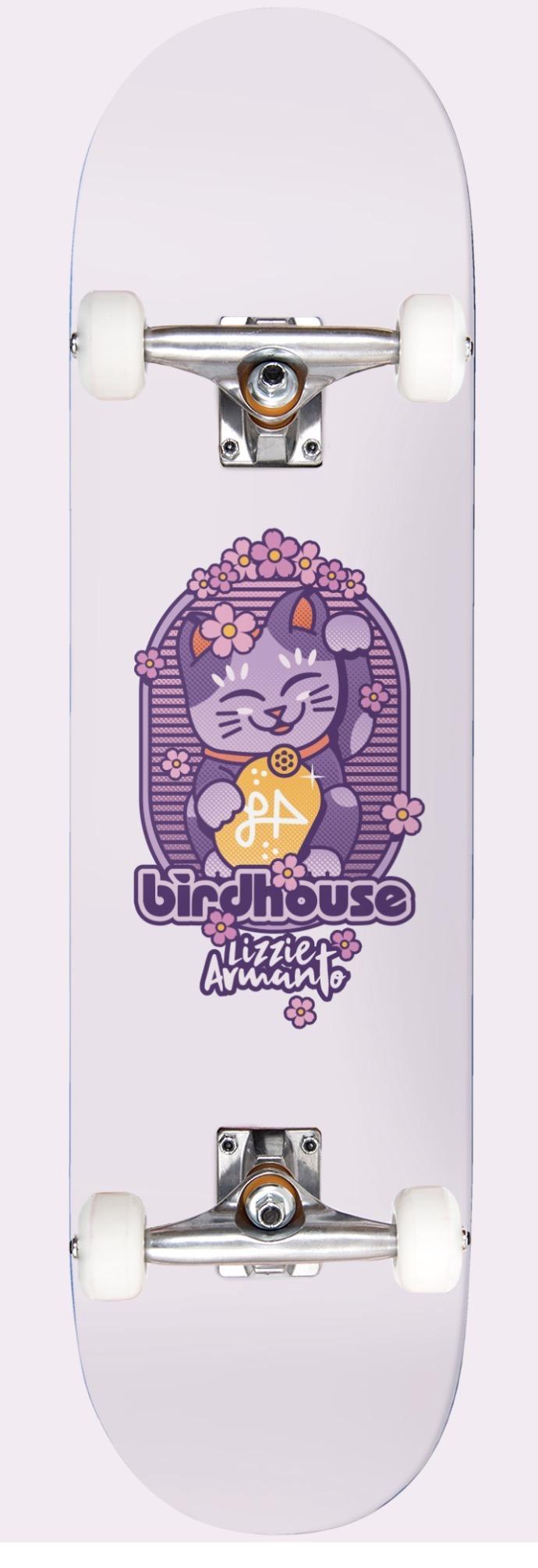 Birdhouse LA Maneki Neko complete 8.0