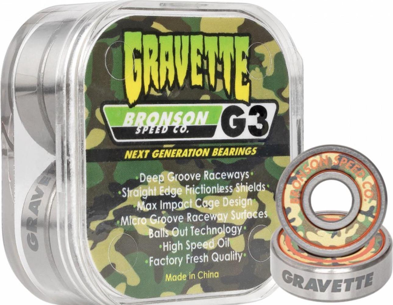 Bronson G3 David Gravette Bearings