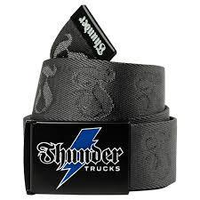 Thunder Bolt Script Belt