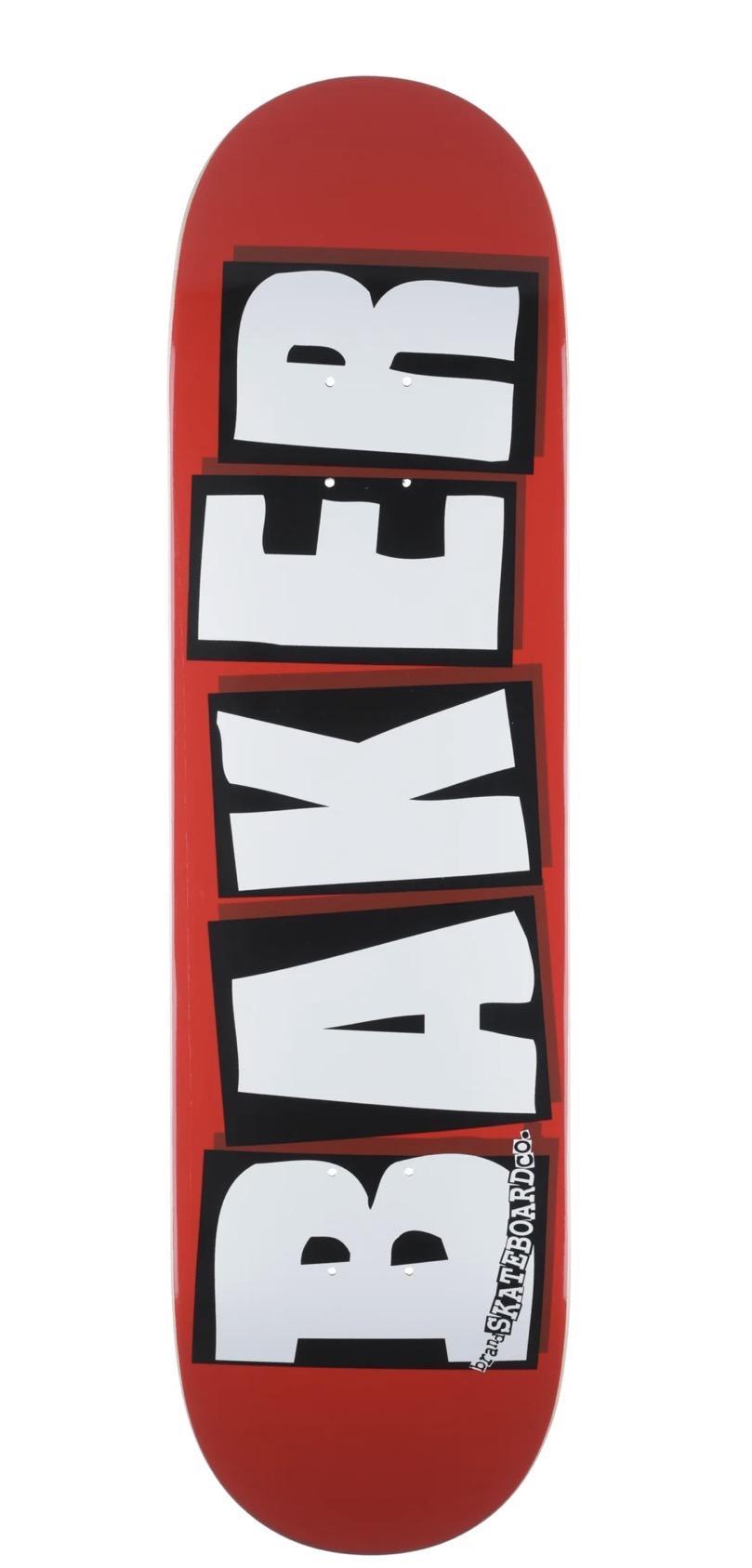 Baker Brand Logo White 8.5